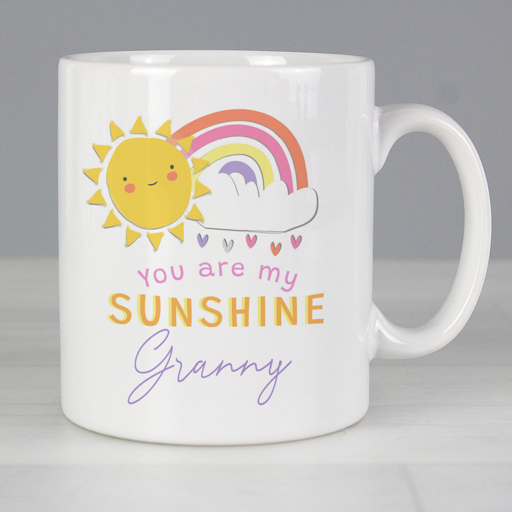 Personalised You Are My Sunshine Mug