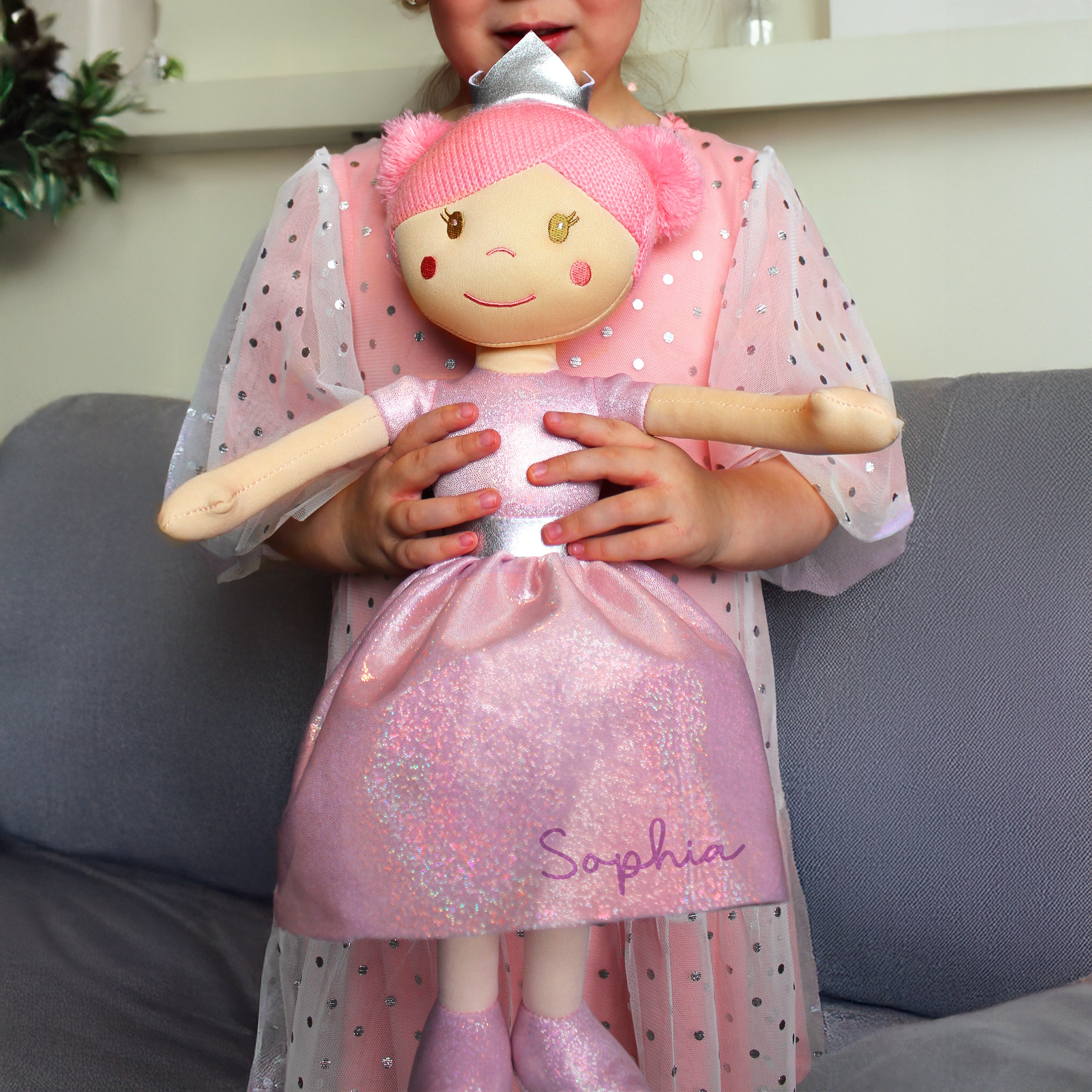 Personalised Princess Rag Doll