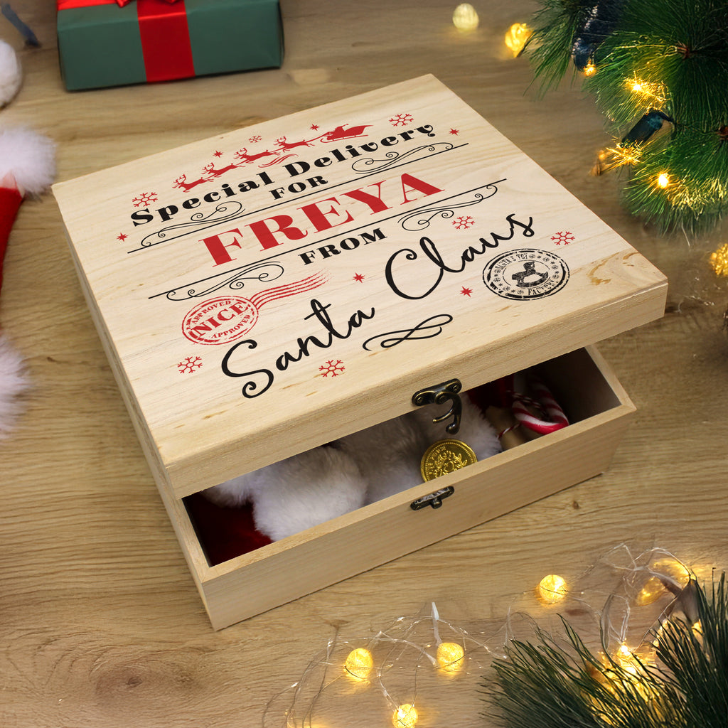Personalised Special Delivery Christmas Eve Box