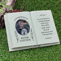 Personalised Botanical Memorial Photo Upload Resin Book