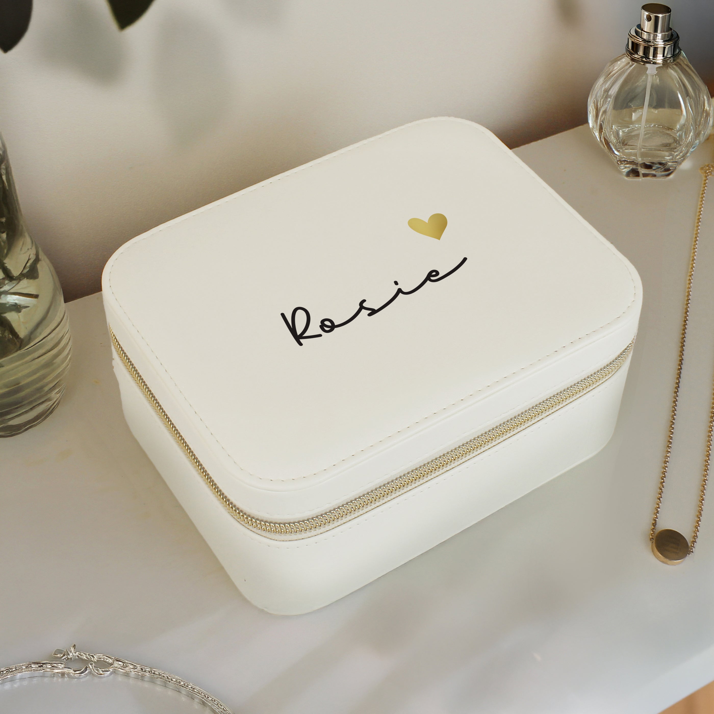 Personalised Travel Jewellery Box